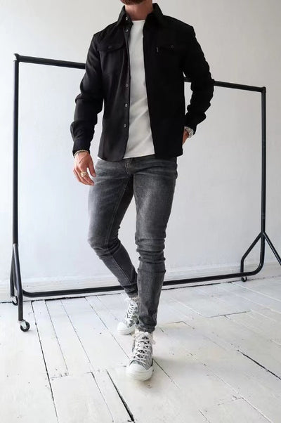 DRACO™ | Stilig skjortejakke med knapper