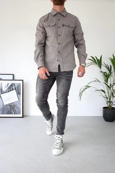 DRACO™ | Stilig skjortejakke med knapper