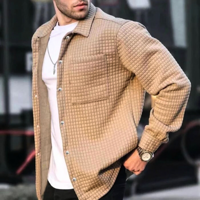 Carlos™ - Elegant casual jakke med vattert design
