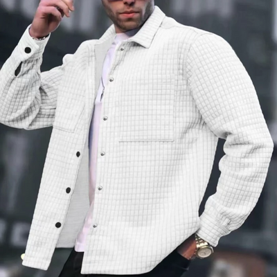 Carlos™ - Elegant casual jakke med vattert design