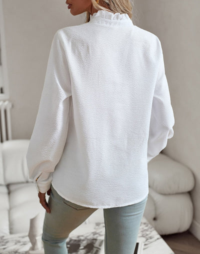 Elegant langermet bluse