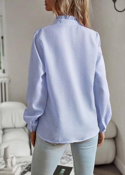 Elegant langermet bluse