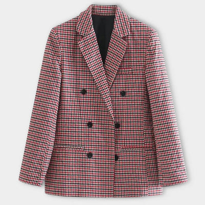 Blazer med doble knapper
