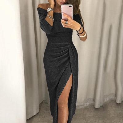 Elegant maxi-jurk