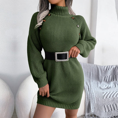Pia - elegant strikket kjole
