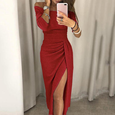 Elegant maxi-jurk