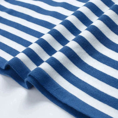 Stripete bluse med eleganse