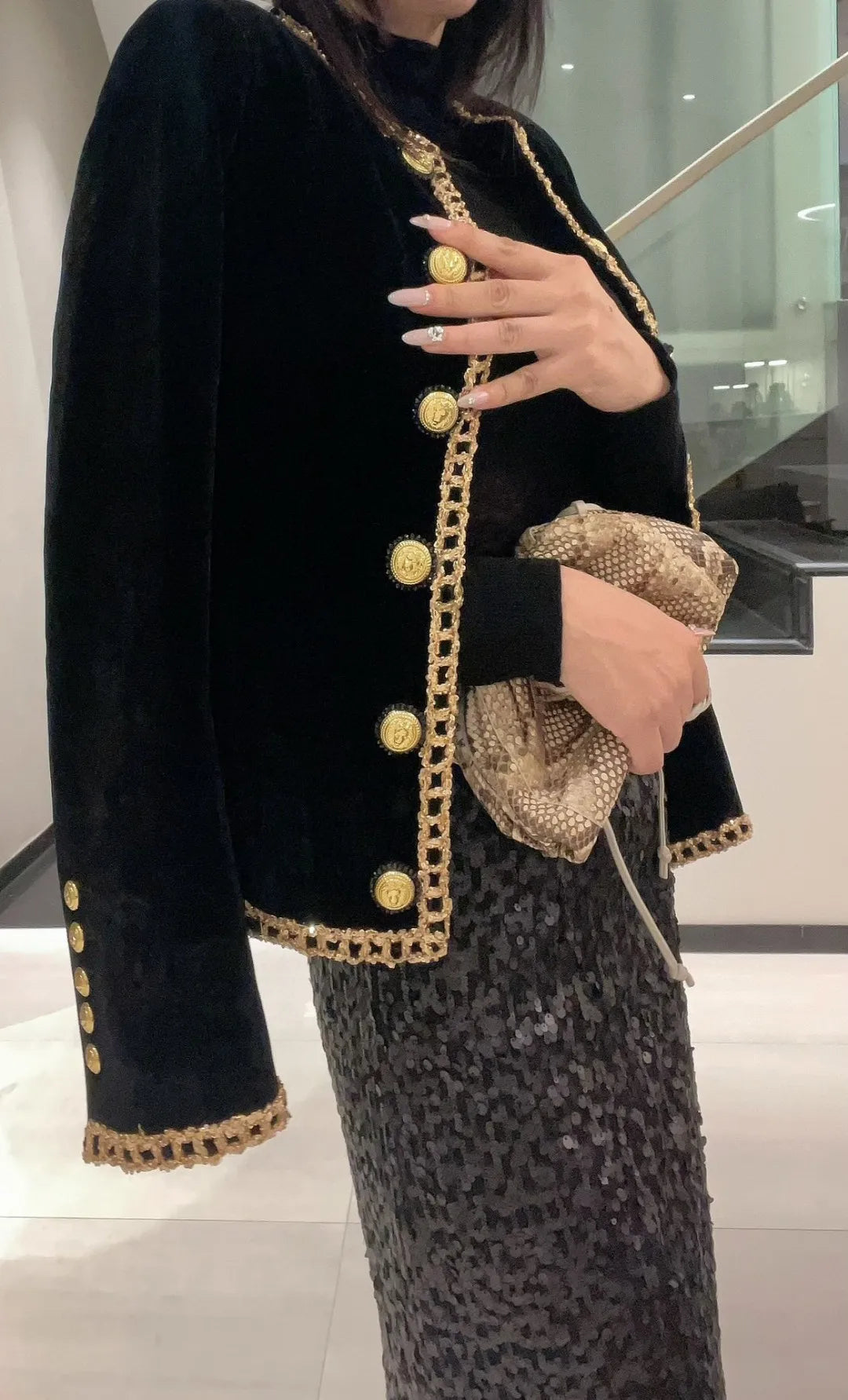 Elegant blazerjakke for kvinner