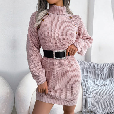 Pia - elegant strikket kjole