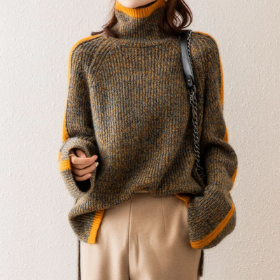 Strikket turtleneck