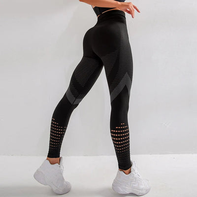 Elastiske yogabukser for kvinner