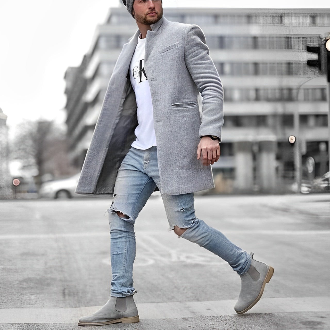 LONZZO - Den elegante og unike frakken