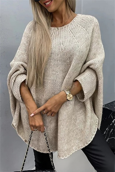 Caroline™ Elegant Strikket Genser: Slipp løs absolutt komfort og stil!