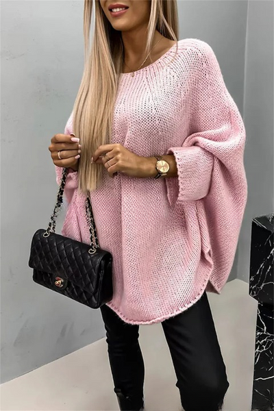 Caroline™ Elegant Strikket Genser: Slipp løs absolutt komfort og stil!