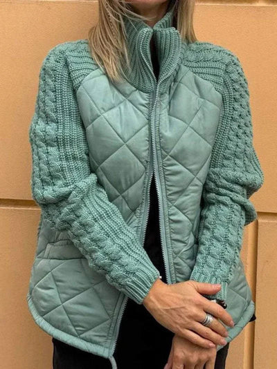 Chic myk tykk vinterjakke for kvinner