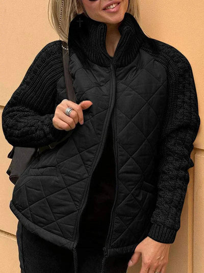 Chic myk tykk vinterjakke for kvinner