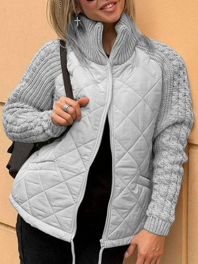 Chic myk tykk vinterjakke for kvinner