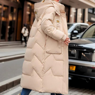 ZOLA - Lang, puffy jakke