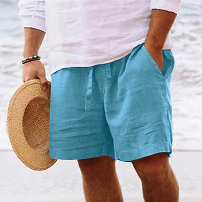 Pustende shorts for menn