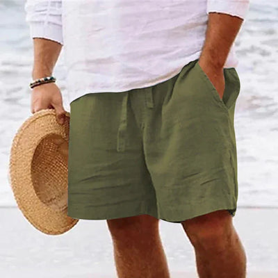 Pustende shorts for menn