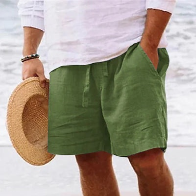 Pustende shorts for menn