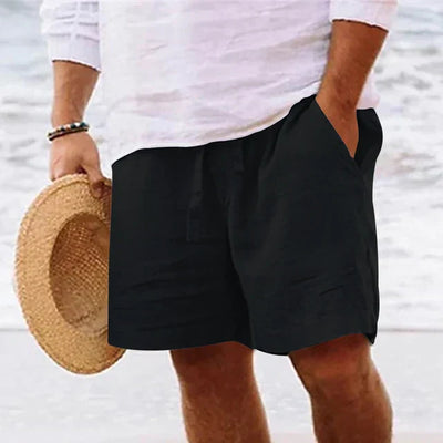 Pustende shorts for menn