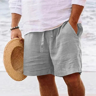 Pustende shorts for menn