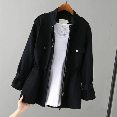Cargo Trench Coat til dame
