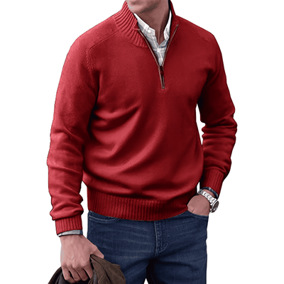 Cleto™ - Elegant genser med glidelås