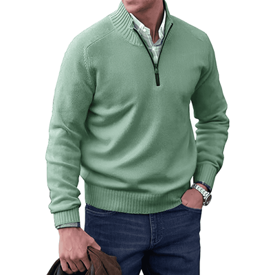 Cleto™ - Elegant genser med glidelås
