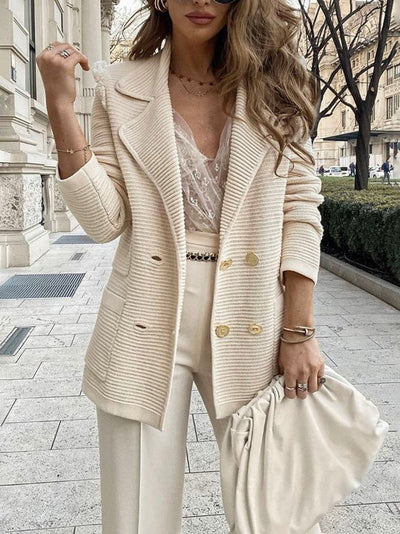 Elegant khakifarget blazervest