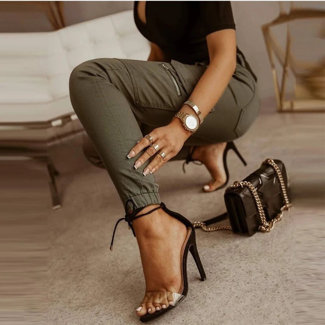 Cargo-jeans for kvinner