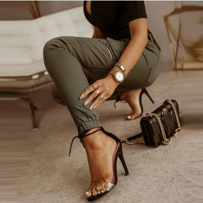 Cargo-jeans for kvinner