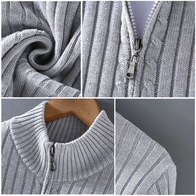 Ruben™ | Uformell cardigan med glidelås