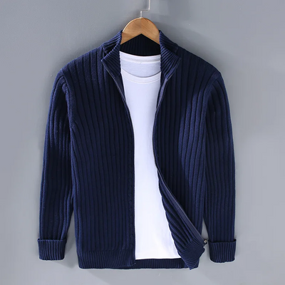 Ruben™ | Uformell cardigan med glidelås