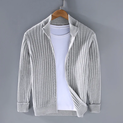 Ruben™ | Uformell cardigan med glidelås