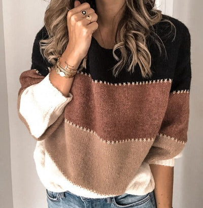 Bea™ | Colour Block-genser