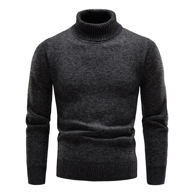 Strikket genser Mote turtleneck