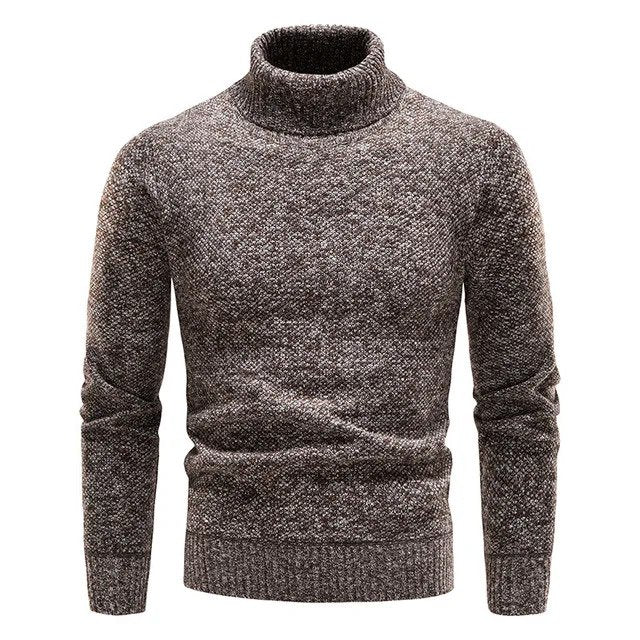 Strikket genser Mote turtleneck
