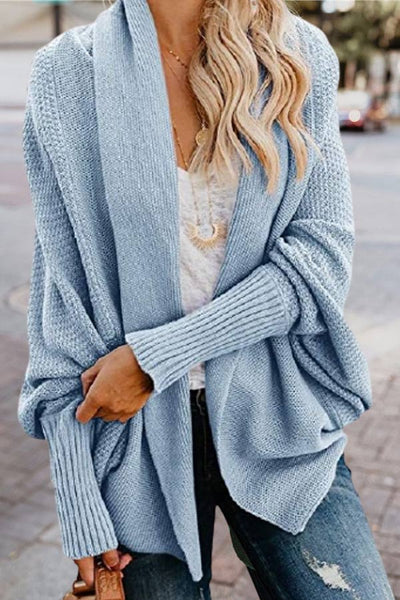Stilig strikket, allsidig og varm cardigan for kvinner