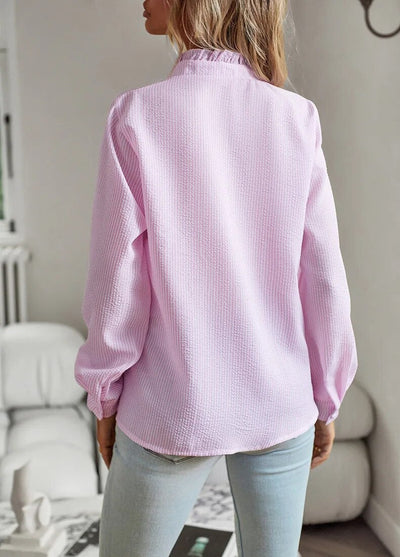 Elegant langermet bluse