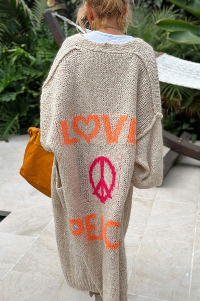 Coralie Peace Stilig cardigan