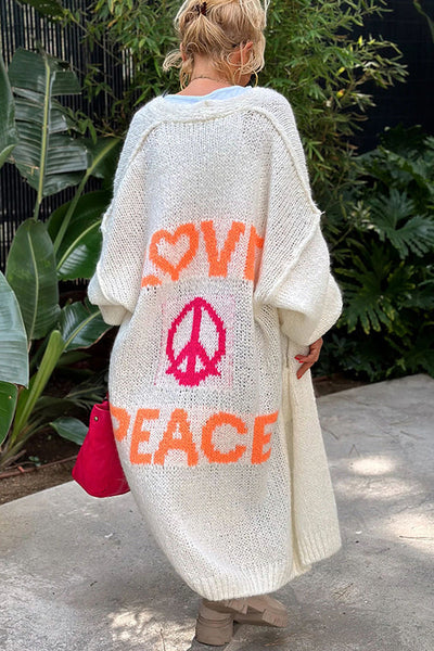 Coralie Peace Stilig cardigan