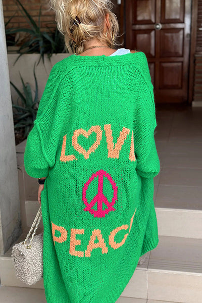 Coralie Peace Stilig cardigan