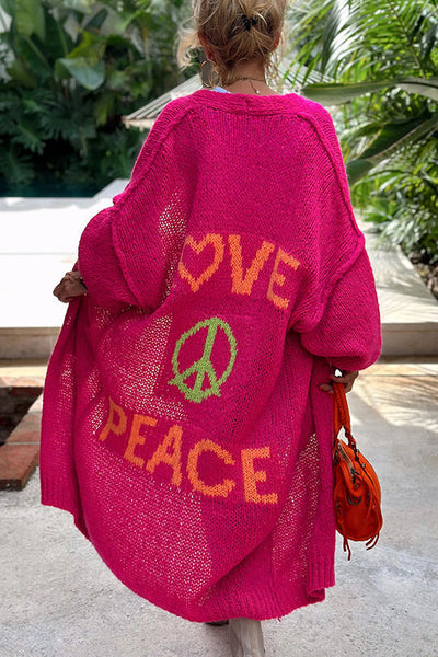 Coralie Peace Stilig cardigan