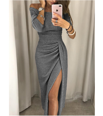 Elegant maxi-jurk