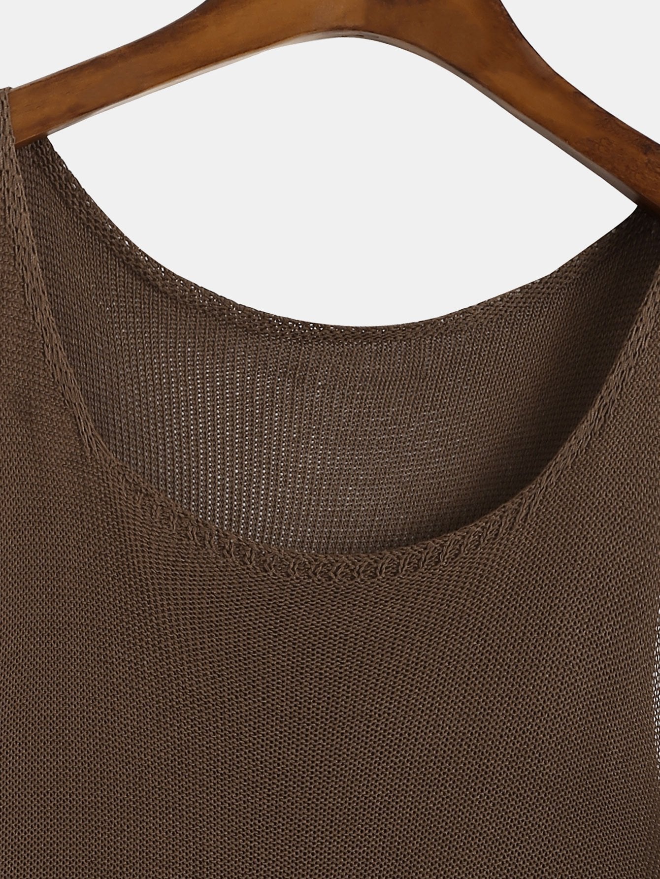 Strikket genser tank top