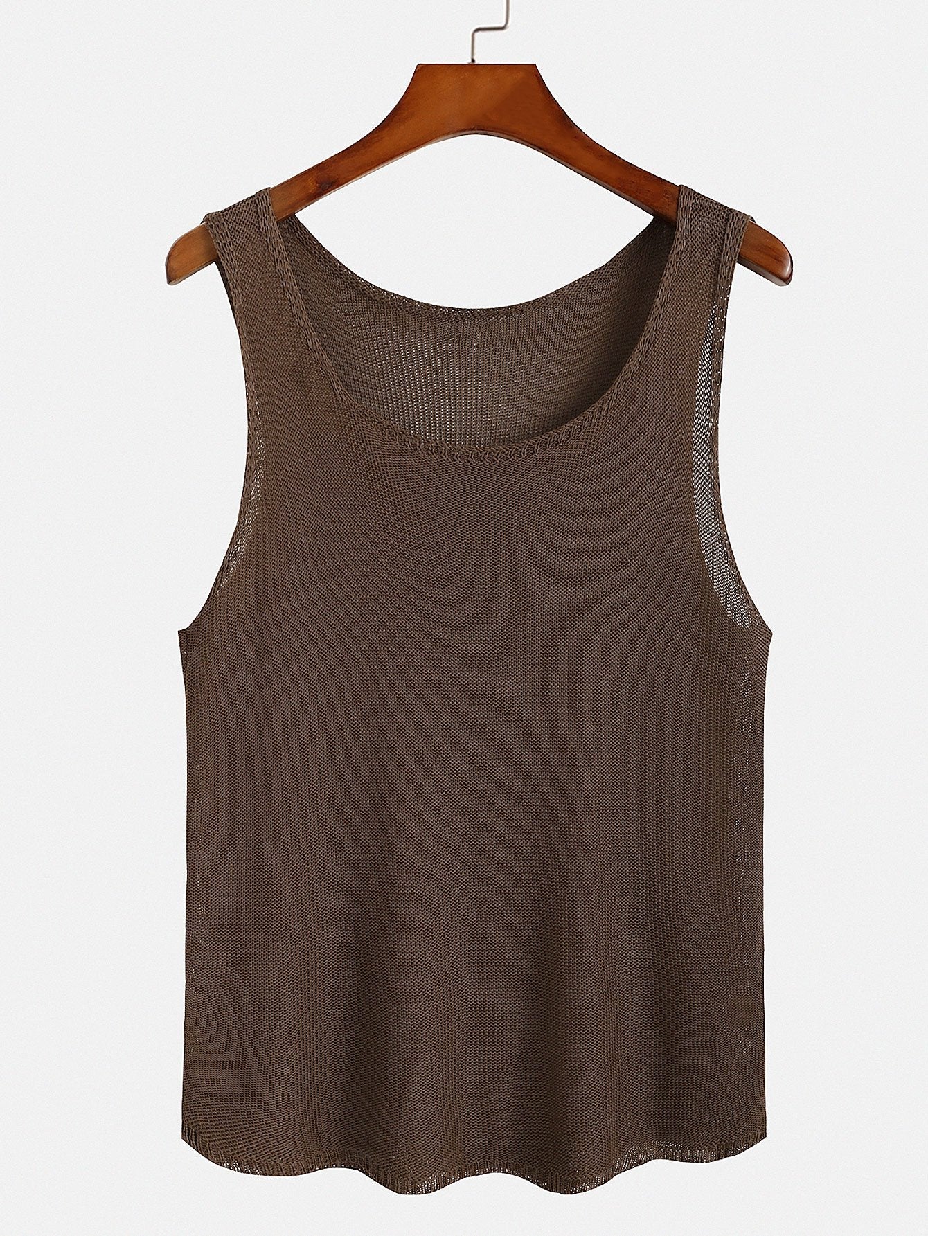 Strikket genser tank top