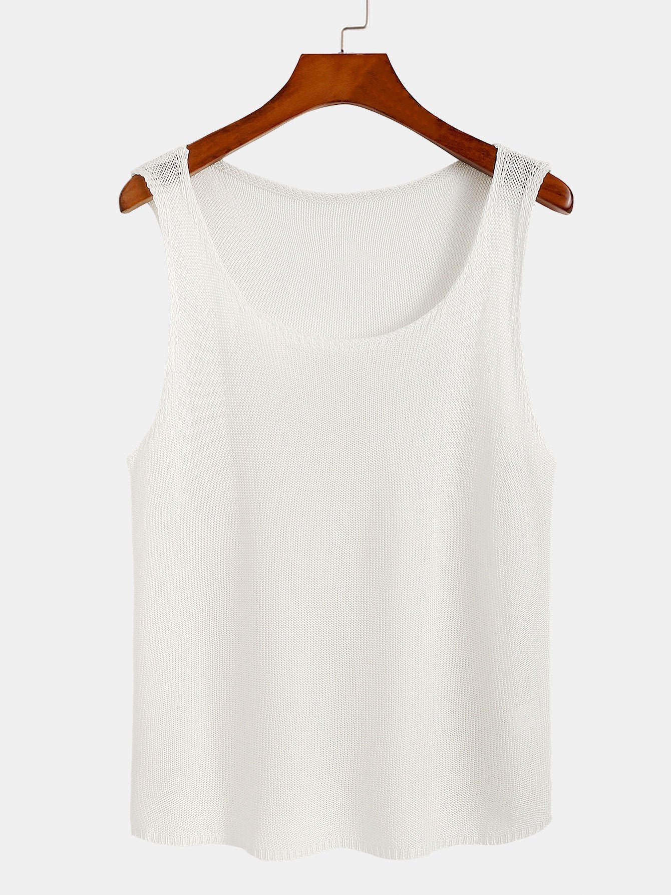 Strikket genser tank top