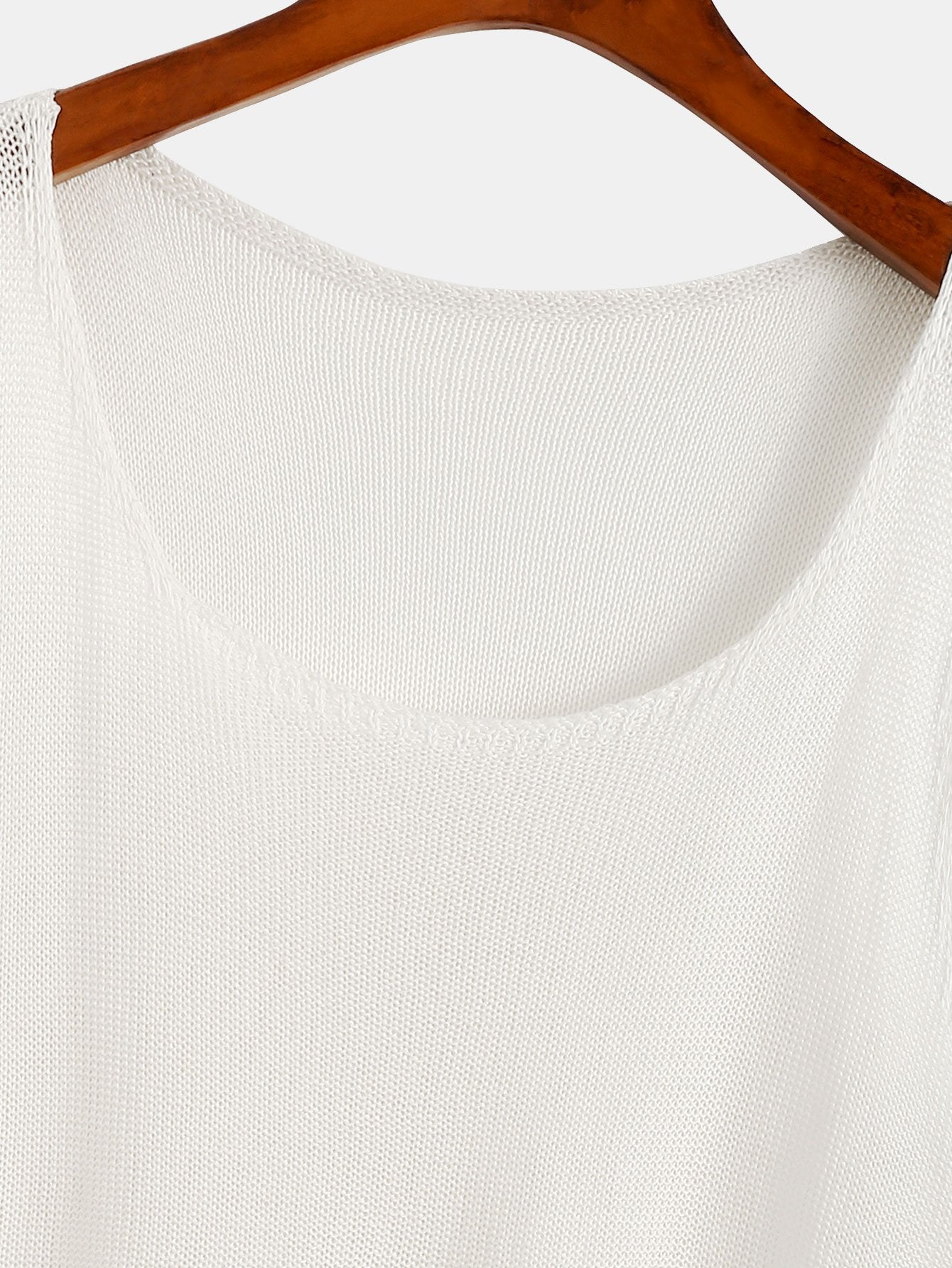 Strikket genser tank top